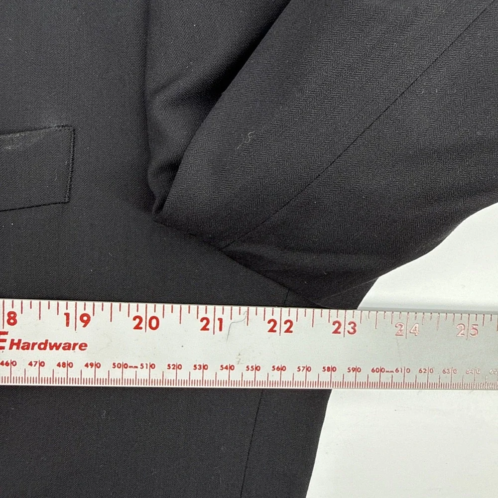 Vinci Black Blazer Designed In Italy Suit‎ Jacket Mens 42R